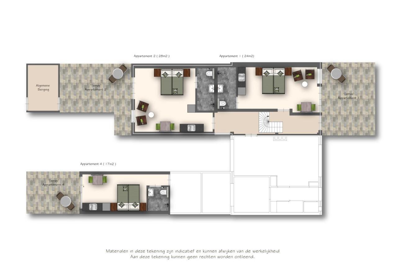 Studio'S Westkapelle Willebrordstraat 13 Zewnętrze zdjęcie